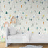 Woodland Trees Nursery Wallpaper